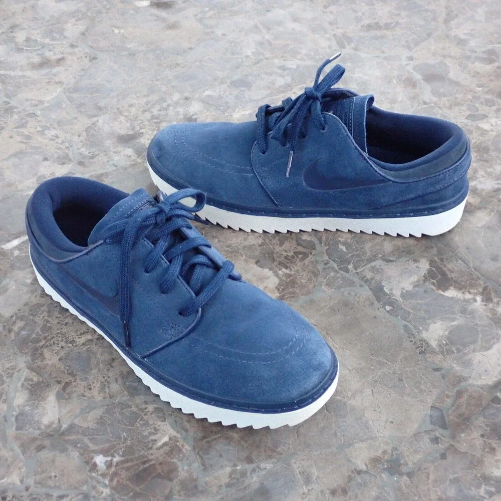 Nike Janoski G Spikeless Golf Shoes Blue /Obsidian AT4967-400 Men's 7 Wns 8.5 - Picture 1 of 11